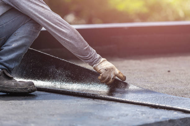 Professional Crawl Space Encapsulation technician working in Le Roy, NY